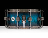 DW Collector's Series 6.5x14 Quilted Maple Regal to Black - 12ply VLT