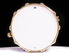 DW Collector's Maple SSC Maple 8x14 Snare Drum - Gold Abalone top view