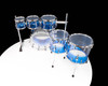 Pearl Crystal Beat 6-Piece Shell Pack – Glacier Fade (8/10/12/14/16/22) top view