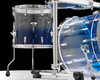 Pearl Crystal Beat 4-Piece Shell Pack – Glacier Fade (10/12/16/22) closeup floor tom