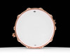 DW Collector's SSC Maple 8x14 Snare Drum - Black Ice - Copper HW top view