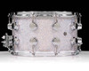 DW Collector's SonicPly 8x14 Snare - Diamond Nebula with Chrome Hardware back view