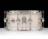 DW Collector’s Series 6.5x14 SSC Maple Snare Drum – Broken Glass w/ Chrome Hardware  side view