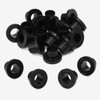 20 Black nylon tension rod washers