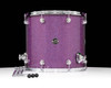 DW Performance Series 16x18 Floor Tom Purple Drift front view