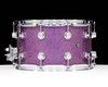 DW Performance Series 8x14 Snare Drum Purple Drift back view