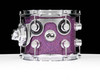 DW Performance Series 7x8 Tom Purple Drift front view