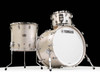 Yamaha Absolute Hybrid Maple 3pc Silver Sparkle front view