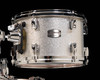 Yamaha Absolute Hybrid Maple 3pc Silver Sparkle tom view
