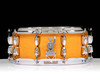 Yamaha Tour Custom 14”x5.5” Maple Snare Drum – Caramel Satin left side view