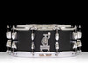 Yamaha Tour Custom 14”x5.5” Maple Snare Drum – Licorice Satin left side view