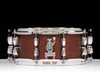 Yamaha Tour Custom 14”x5.5” Maple Snare Drum – Chocolate Satin left side view