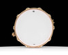 DW Collector's SSC Maple Snare Drum 8x14 Gold Double Row Lugs - Purple Drift top view