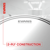 Evans EC2 Clear Drum Head, 12 Inch product image