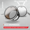 Evans EC2 Clear Drum Head, 12 Inch product image