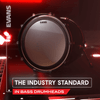 Evans EMAD Onyx Bass Drum Head, 18 Inch product image