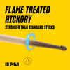Promark Classic Forward 747 FireGrain Hickory Drumstick, Oval Wood Tip product image