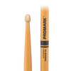 Promark Rebound 5B ActiveGrip Clear Hickory Drumstick, Acorn Wood Tip product image