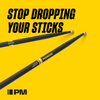 Promark Rebound 5B ActiveGrip Clear Hickory Drumstick, Acorn Wood Tip product image