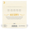 D'Addario EJS85 Bajo Quinto Stainless Steel Strings product image