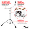 Pearl Curved Boom Cymbal Stand product image 3