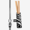 Danmar Stick Holder - Clamps To Any Stand W/ Angle Adjustment, Holds 3 Pairs - White Zebra product image