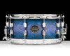 Mapex Saturn VI 14 x 6.5 Snare Drum Cobalt Burst front view