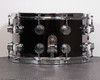 Used DW Collector's Series Black Nickel Over Brass 8" x 14" Snare Drum with Chrome Hardware