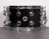Used DW Collector's Series Black Nickel Over Brass 8" x 14" Snare Drum with Chrome Hardware