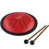NINO Percussion Mini Steel Tongue Drum - Red