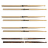 Promark Rebound 5B Hickory Drumstick, Acorn Wood Tip, FireGrain 4-Pack product image