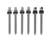 DW Chrome 2-3/4" Tension Rods - 6 Pack