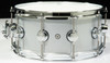 DW Thin Aluminum 6.5x14 Snare Drum with Chrome Hardware 1mm