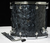 DW Performance Series 16x18 Floor Tom - Black Diamond - Side