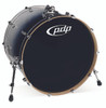 PDP Concept Maple Silver to Black Fade Bass Drum - 18x24