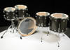 DW Performance Series 5pc Shell Pack Pewter Sparkle 10/12/14/16/22