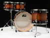 DW Design Series 4pc Drum Set - Tobacco Burst 10/12/16/22