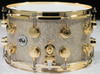 DW Collector's Broken Glass 8x 14 w/ Gold Hardware Side