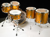 DW Performance Series 6pc Shell Pack Gold Sparkle