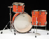 Ludwig Classic Maple PRO Beat 3pc Shell Pack 13/16/24 - Mod Orange - Back