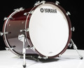 Yamaha Absolute Hybrid Maple 5pc 10/12/16/22/14SD Classic Walnut - Kick