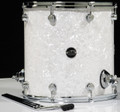 DW Performance Series 16X16 Floor Tom White Marine