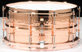 Ludwig Hammered Copperphonic 6.5x14 Snare Drum w/ Copper Hardware