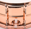 Ludwig Smooth Copperphonic 6.5x14 Snare Drum w/ Copper Hardware