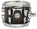 PDP Concept Maple Exotic Series 8" Tom - Charcoal Burst Over Walnut