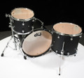 DW Design Series 3pc Drum Set 12/16/22 - Black Satin