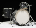 DW Design Series 3pc Drum Set 12/16/22 - Black Satin