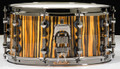 Sonor SQ2 Tiger Finish 14x7 Snare Drum with Black Chrome Hardware