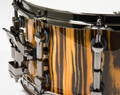 Sonor SQ2 Tiger Finish 14x7 Snare Drum with Black Chrome Hardware