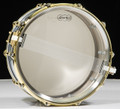 Ludwig Chrome over Brass 6.5x14 Snare Drum w/Brass Trim
